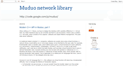 Desktop Screenshot of muduo.chenshuo.com